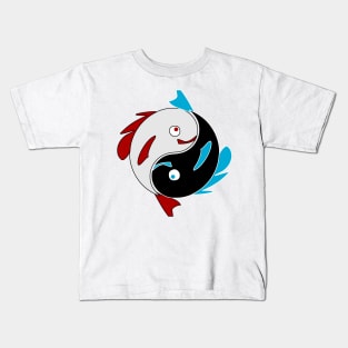 Yin and Yang Kids T-Shirt